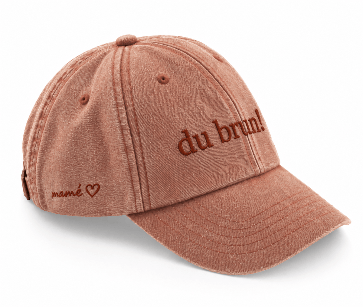 casquette "du brun!"