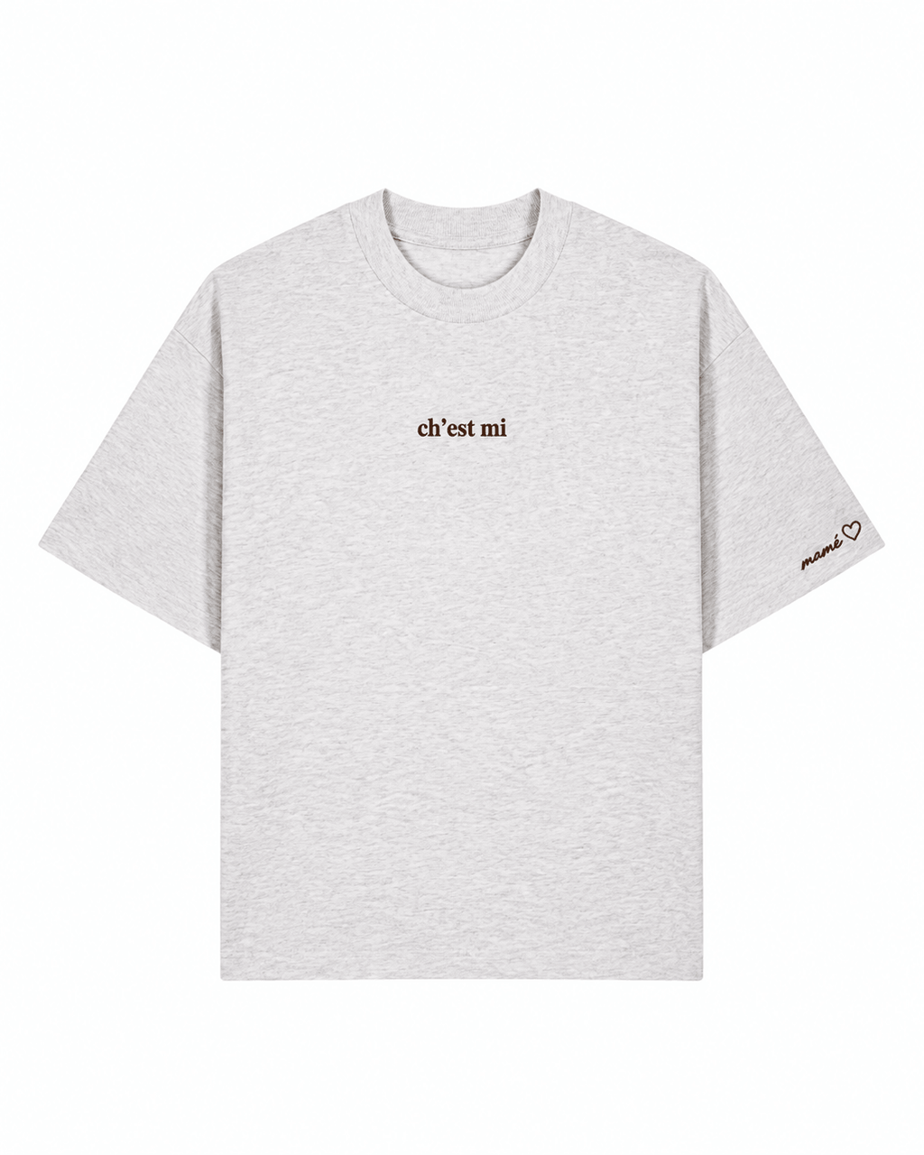 t-shirt " ch'est mi "