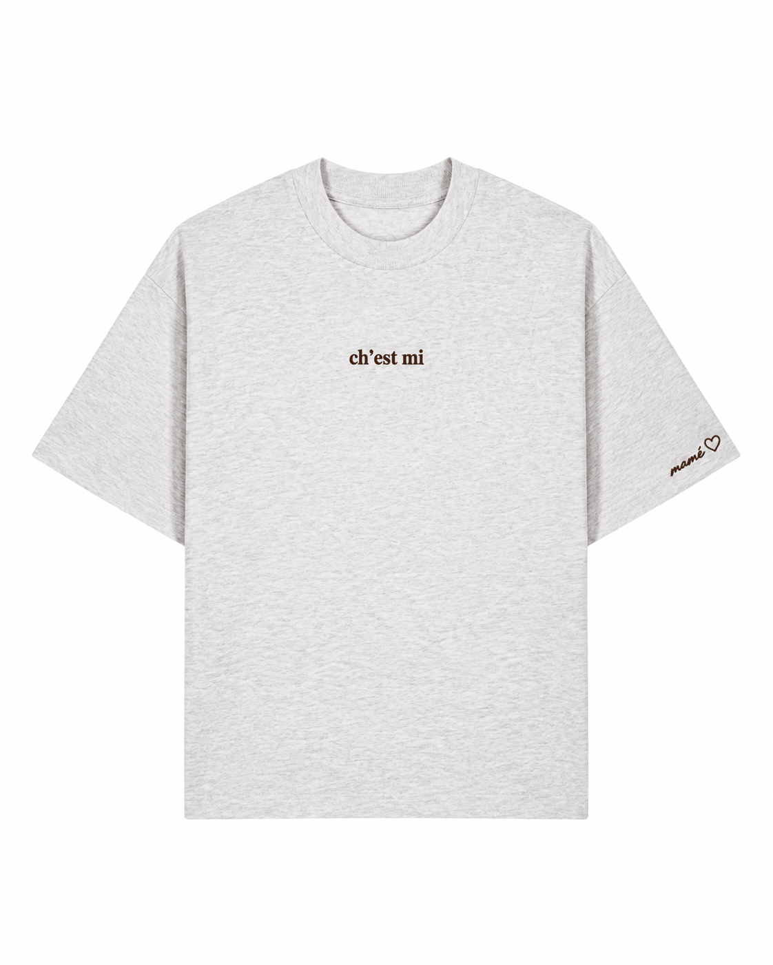 t-shirt " ch'est mi "