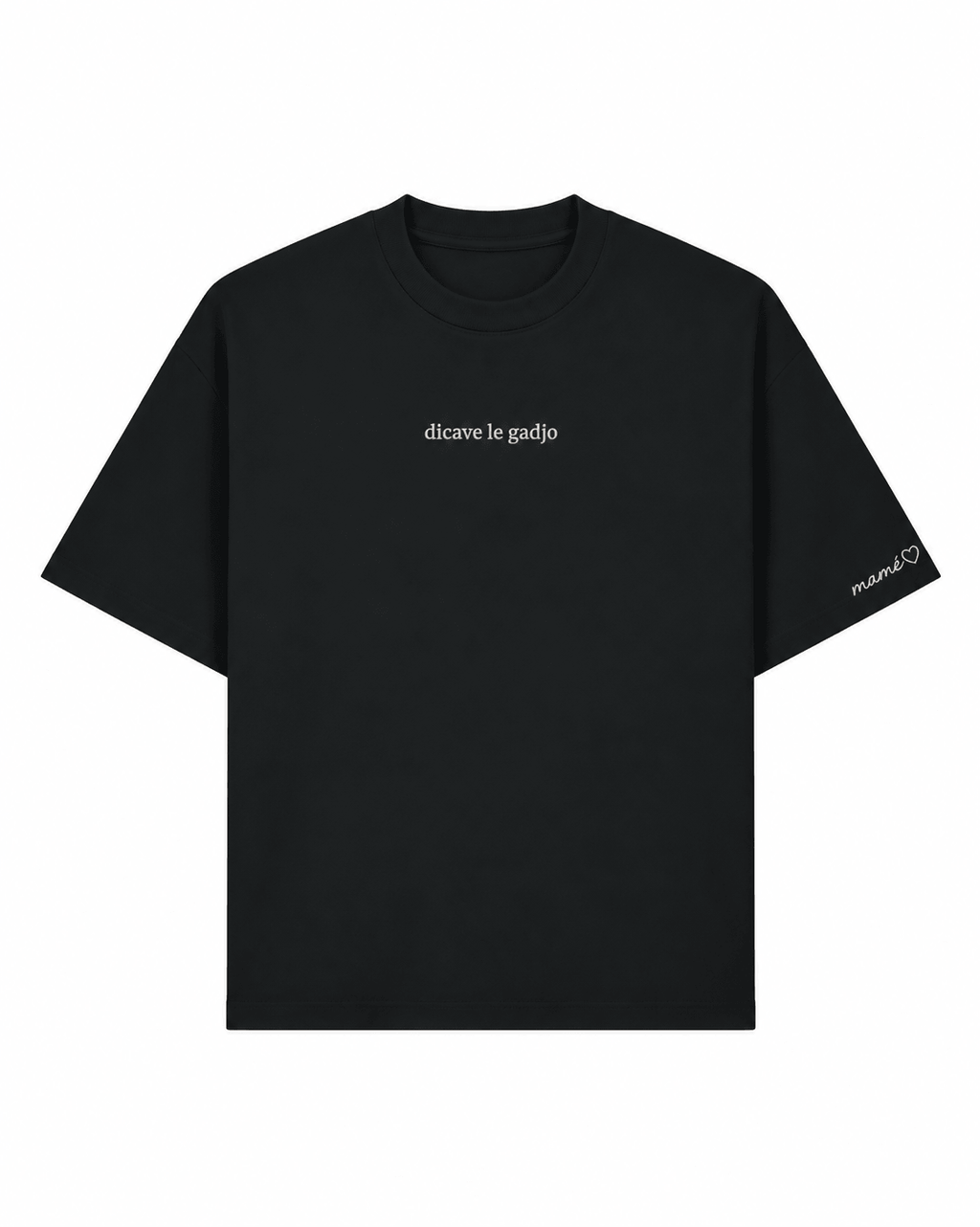 t-shirt " dicave le gadjo "