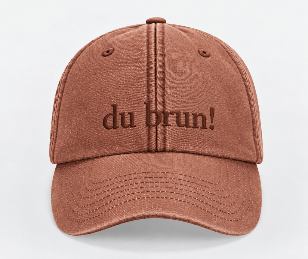 casquette "du brun!"