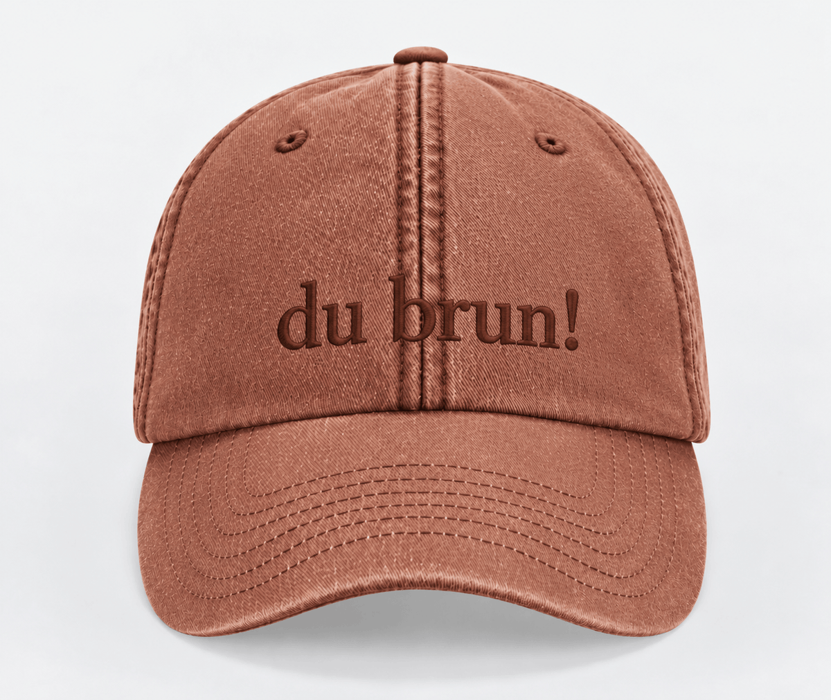 casquette "du brun!"