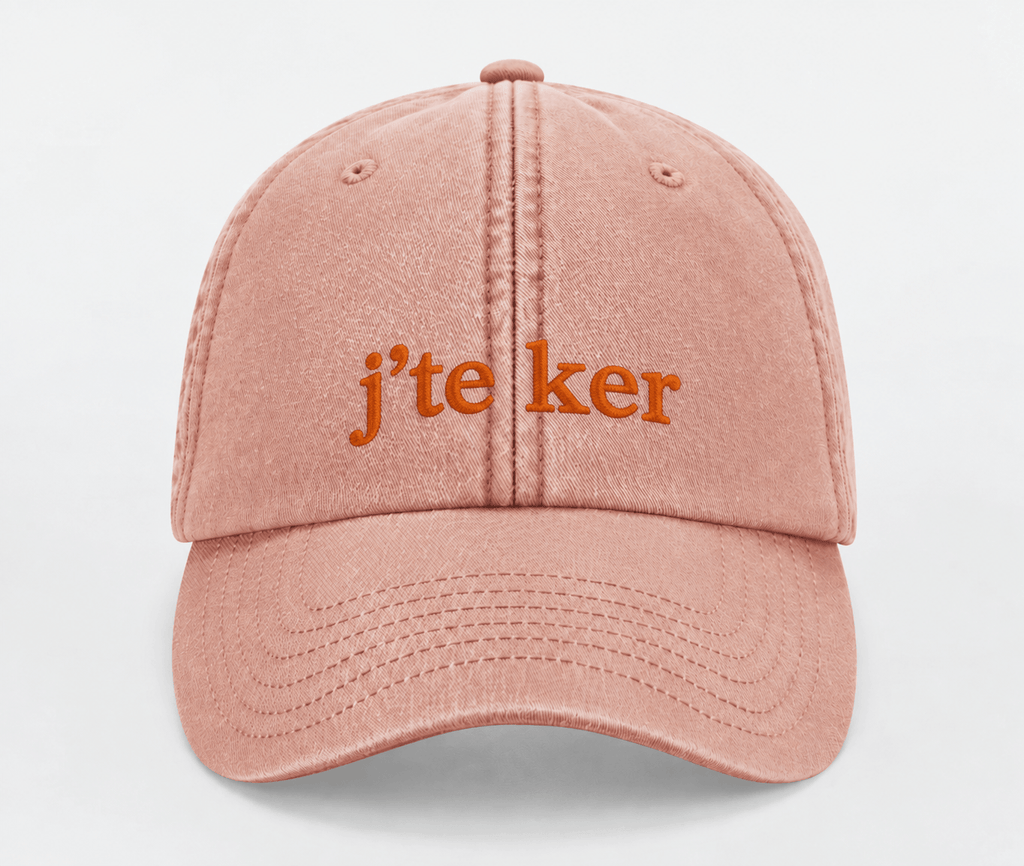 casquette "j'te ker"