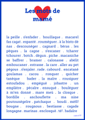 carte postale - nuage de mots