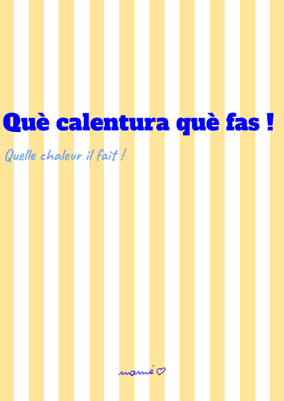 carte postale - calentura
