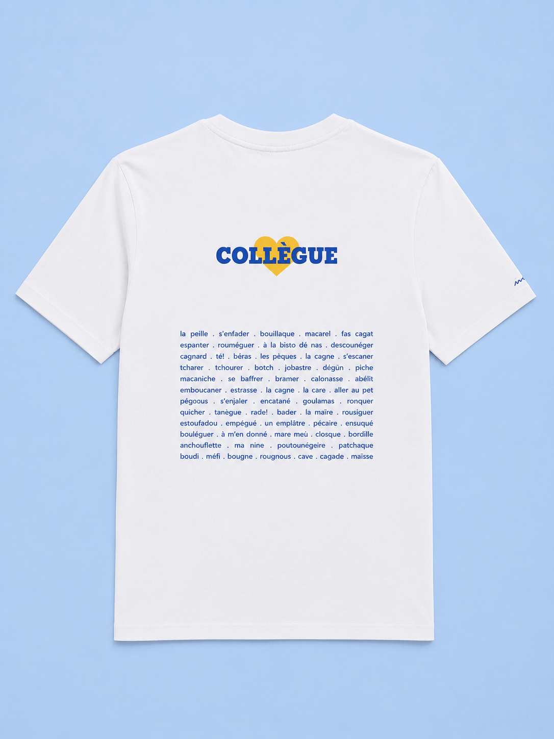 tee-shirt homme "collègue"