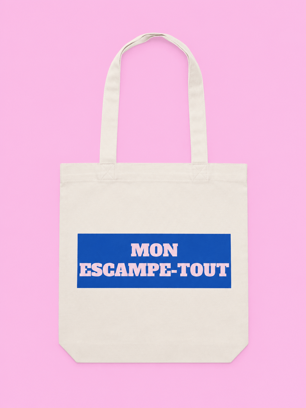 tote bag "mon escampe-tout"