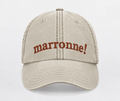 casquette "marrone!"