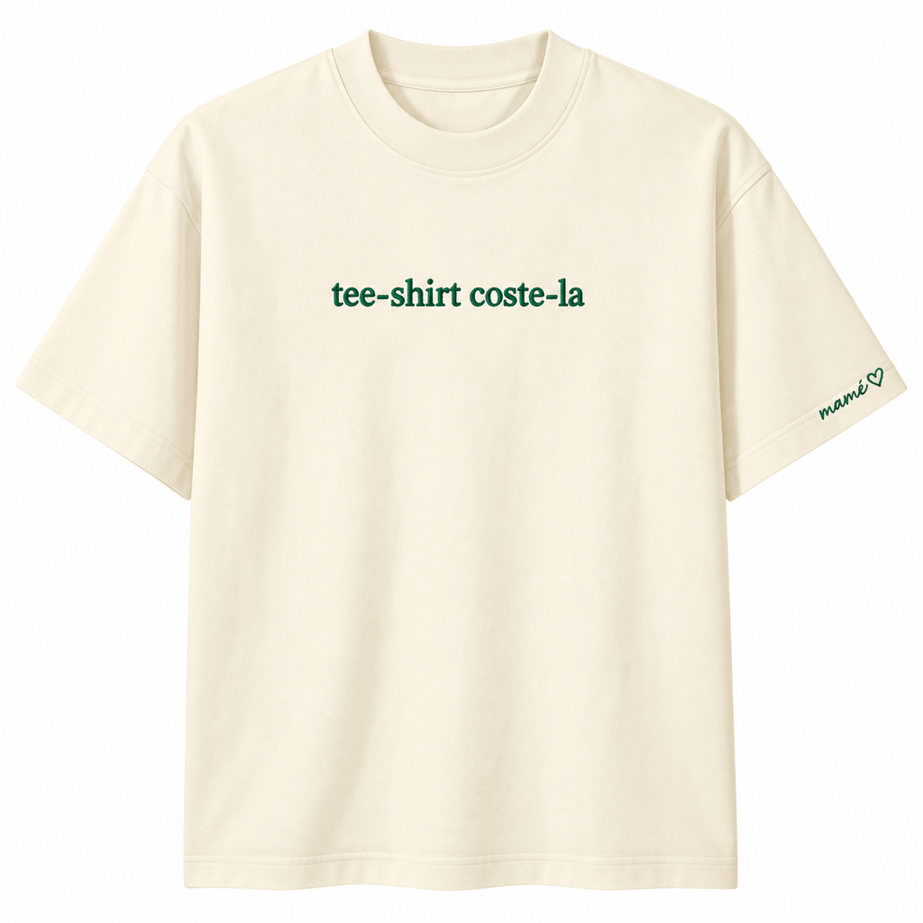 t-shirt " tee-shirt coste-la "