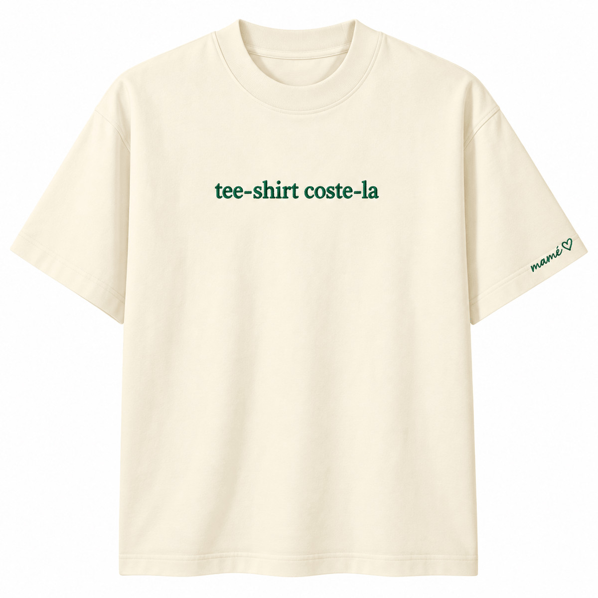 t-shirt " tee-shirt coste-la "
