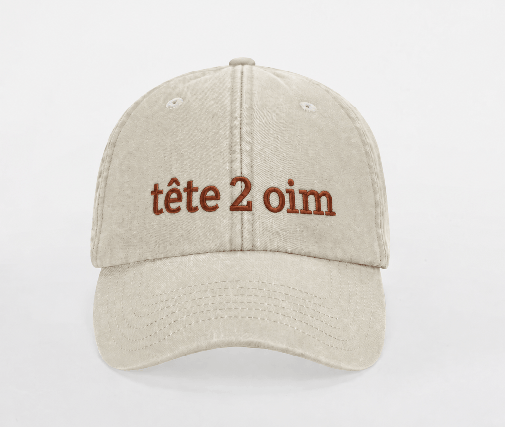 casquette "tête de oim"