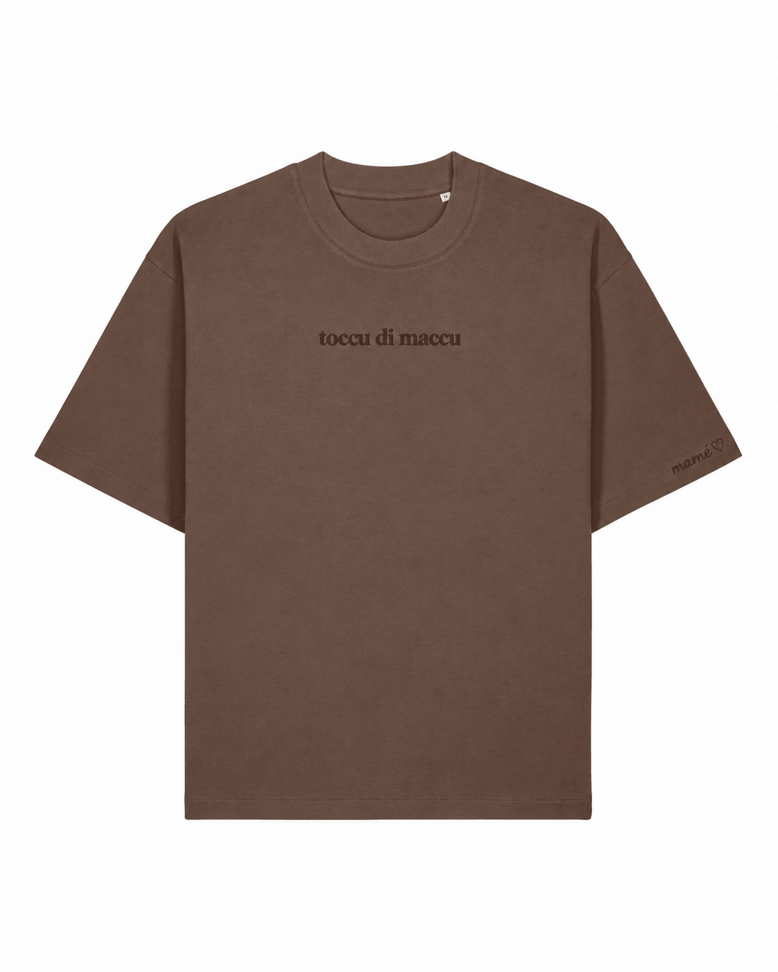 t-shirt "toccu di maccu"