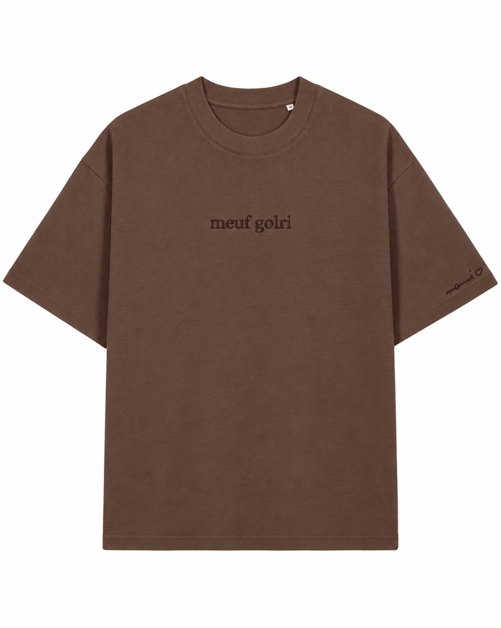 t-shirt "meuf golri "